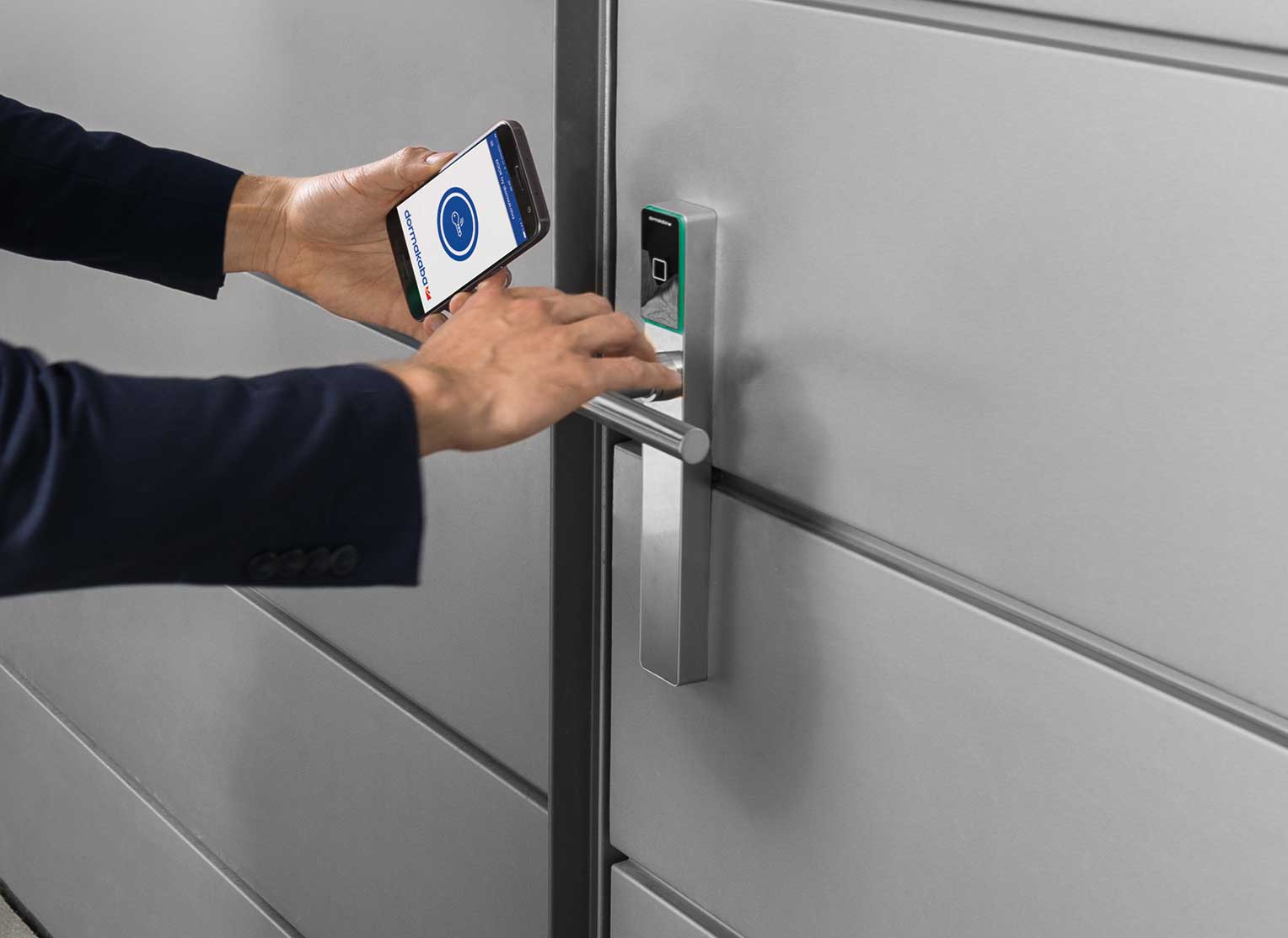 sicherer Zutritt zu Gebäuden und Räumen